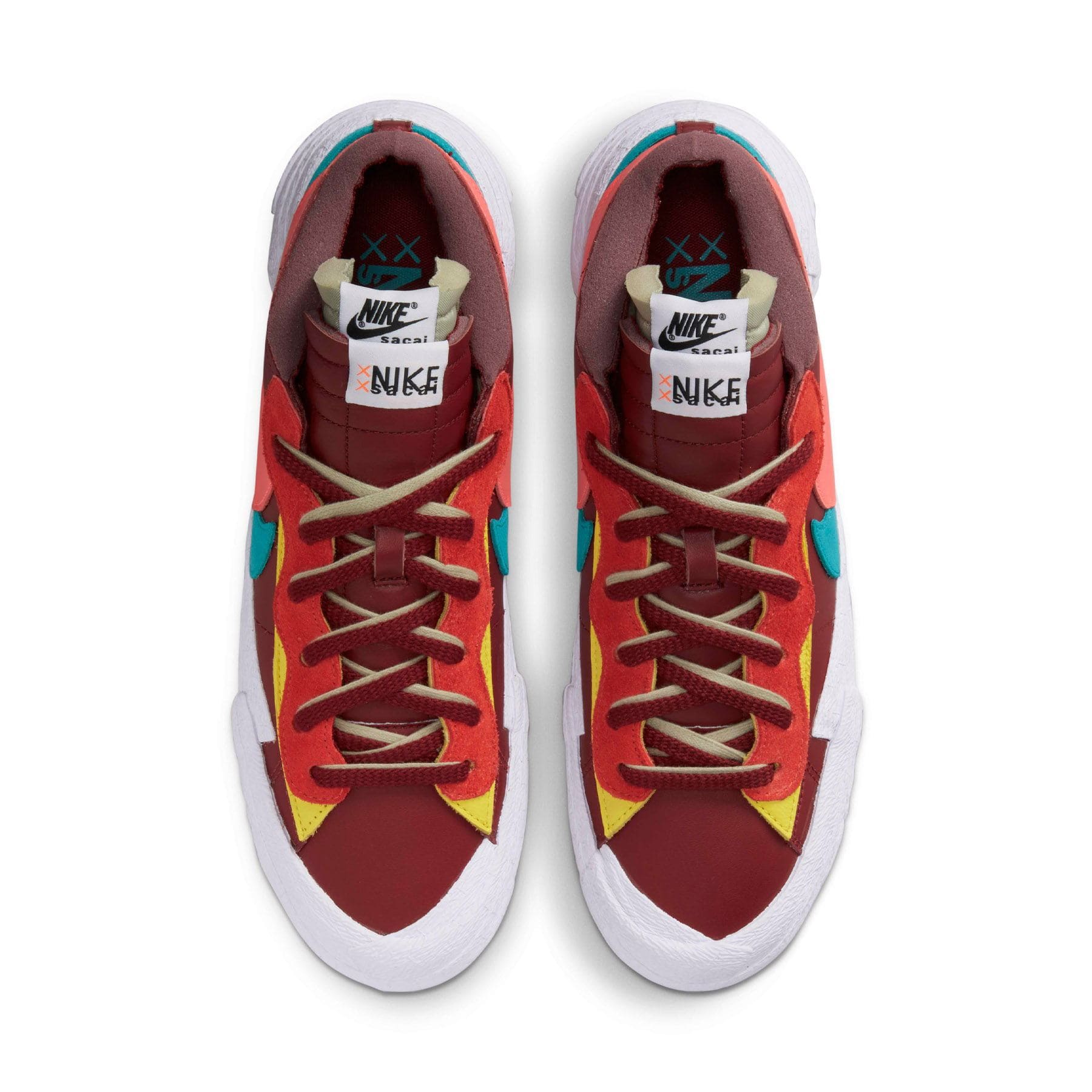 Nike x Sacai x KAWS Blazer Low 'Red'
