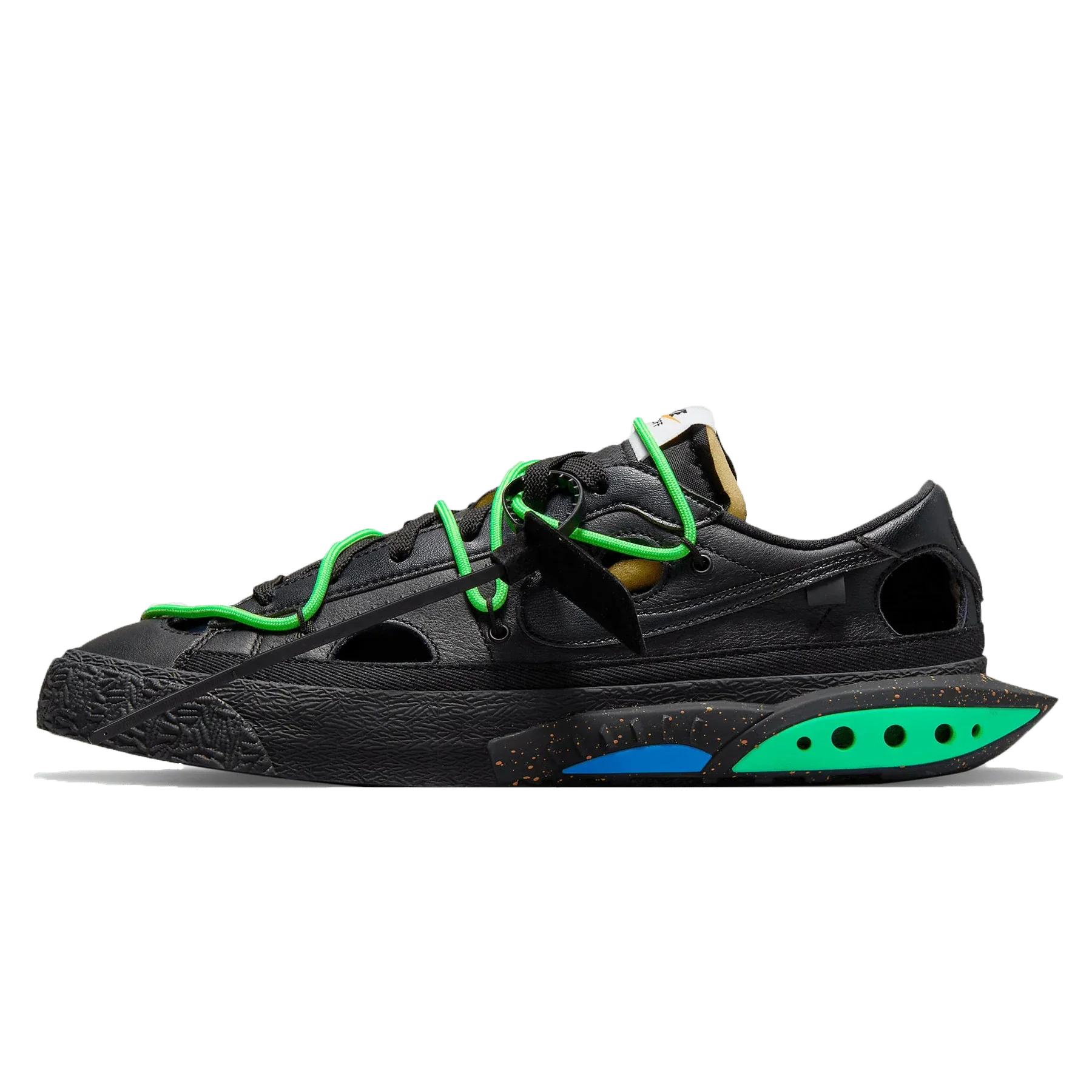 Nike x Off-White Blazer Low 'Electro Green Black'