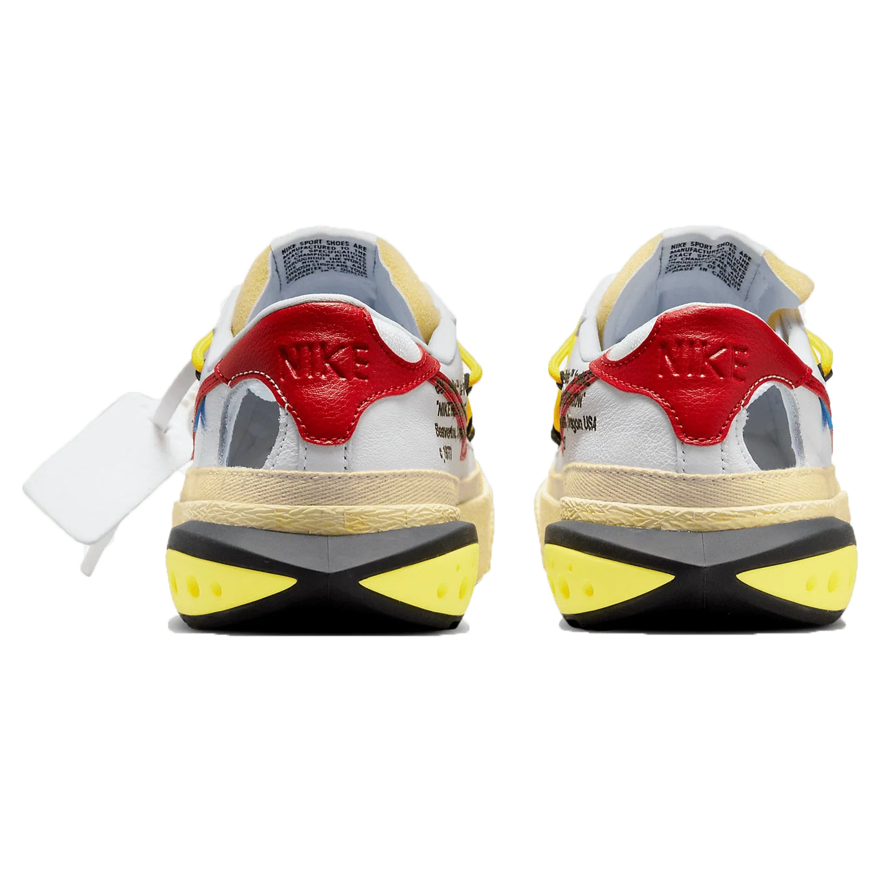 Nike x Off-White Blazer Low 'University Red Sail'