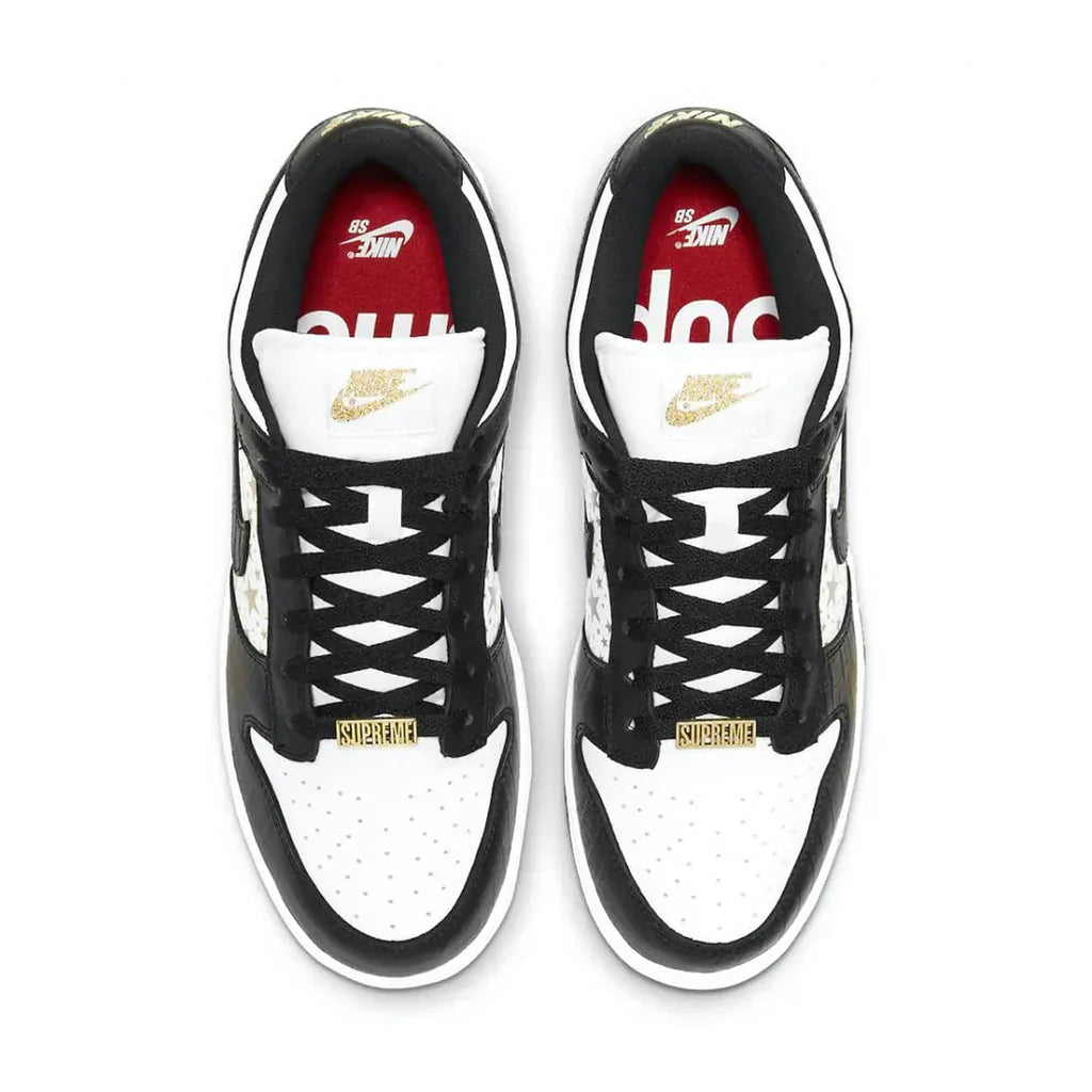 Nike SB x Supreme Dunk Low 'Stars Black'